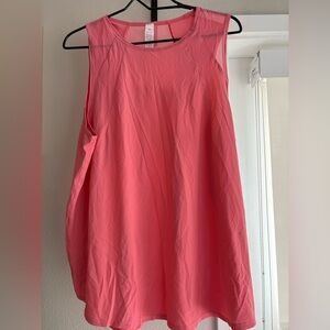 lululemon athletica Coral Pink Sleeveless Performance Tank